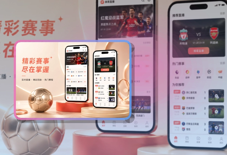 开云 App亮点，赛事入口更有层次，页面更有记忆点 页面展示